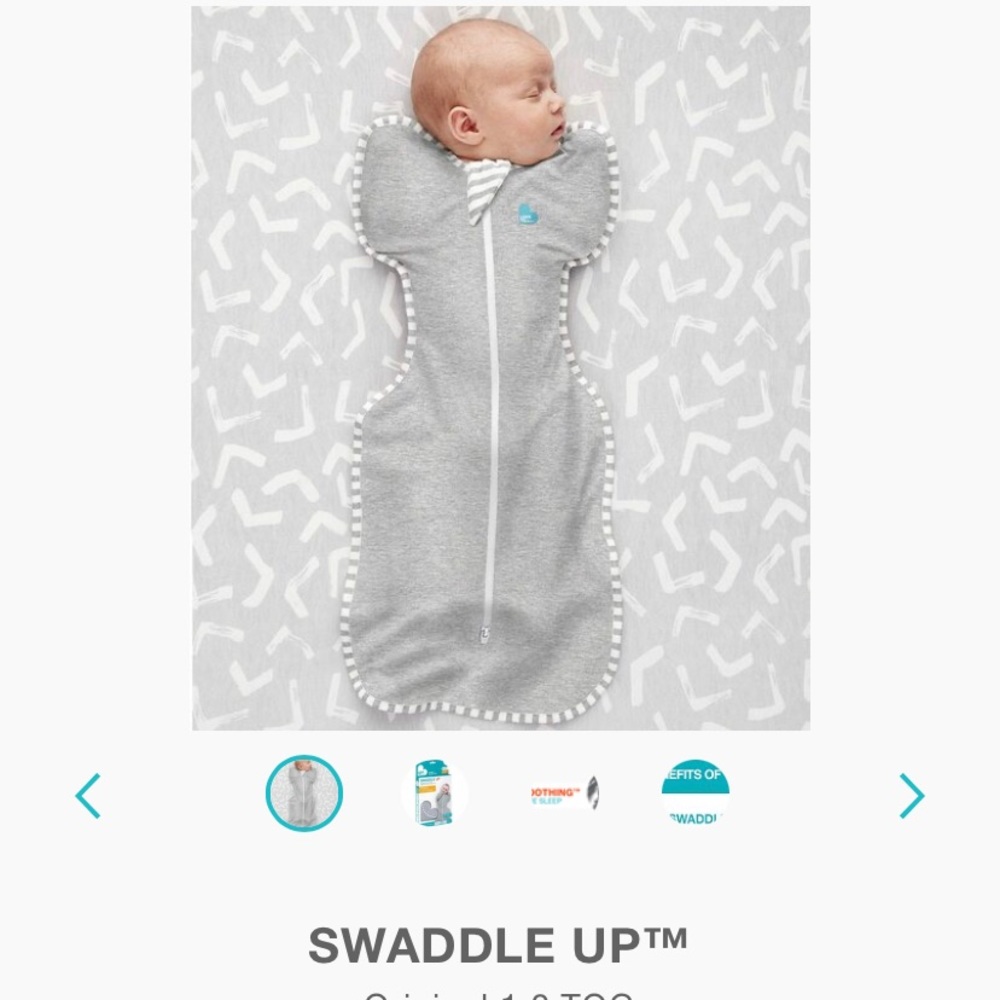 Swaddle up two pack of swaddles for babies 13-19lbs (size medium)